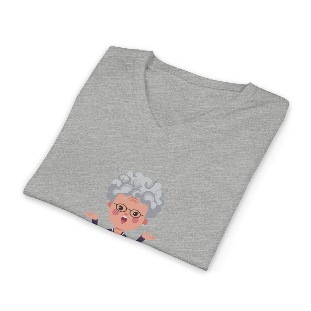 Funny Grandma V-Neck T-Shirt