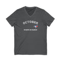 Toronto Blue Jays Arched October Starts in March V‑Neck T-Shirt
