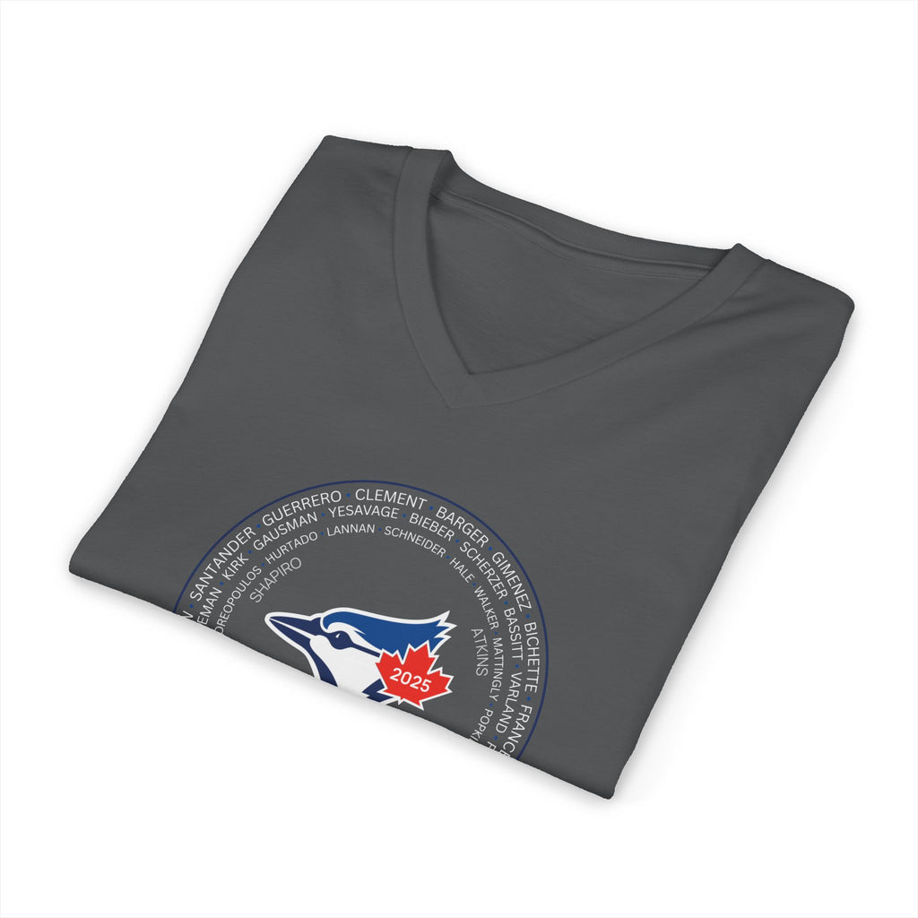 2025 Toronto Blue Jays Post-Season Roster V-Neck T-Shirt