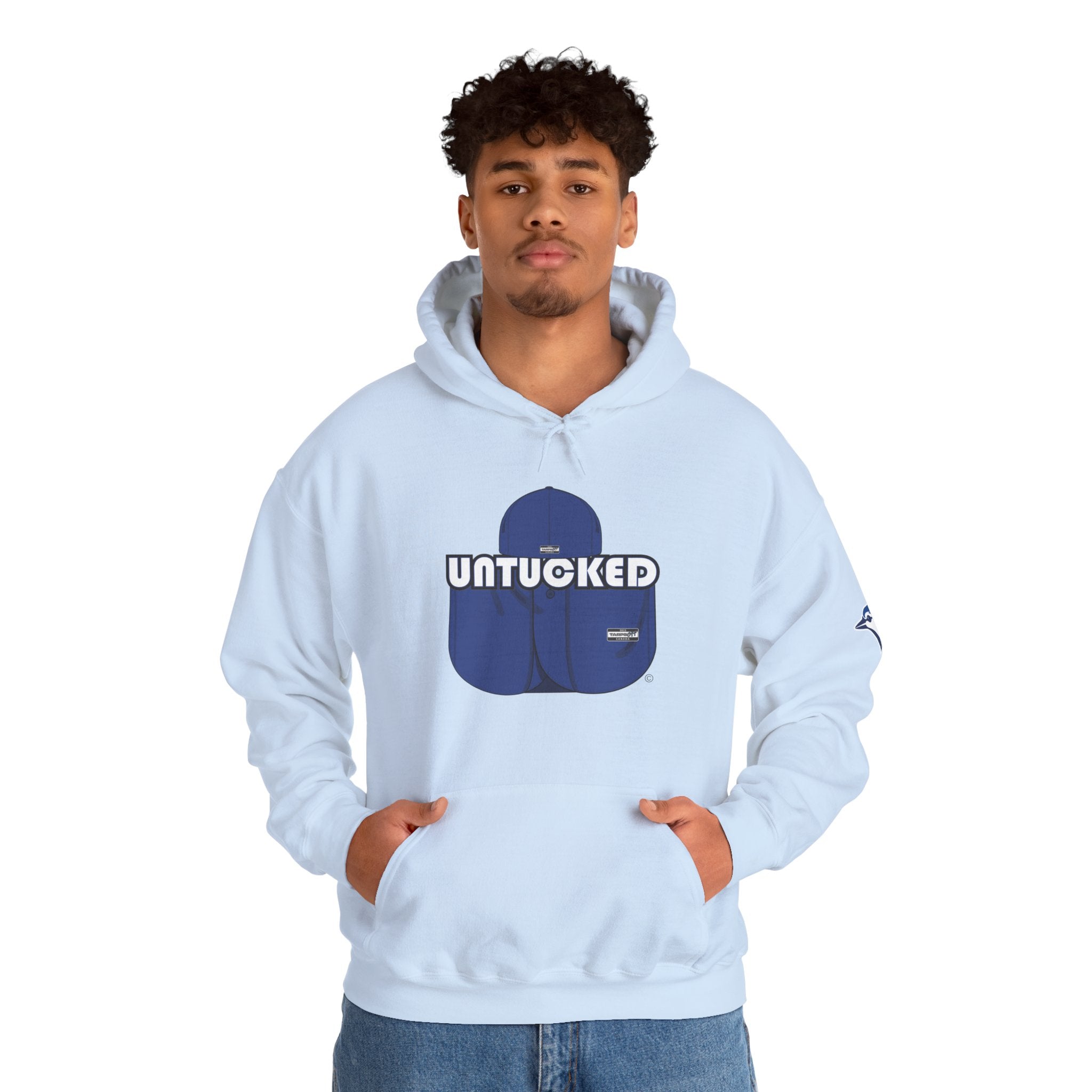 Untucked Hooded Sweatshirt