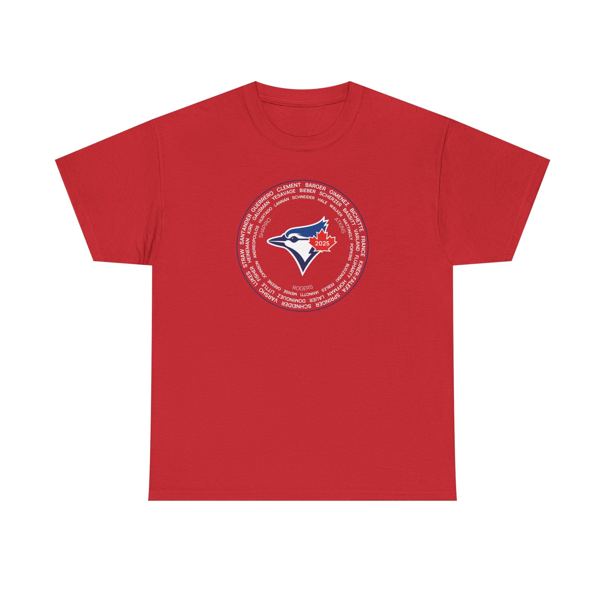 2025 Toronto Blue Jays Post-Season Roster Tee