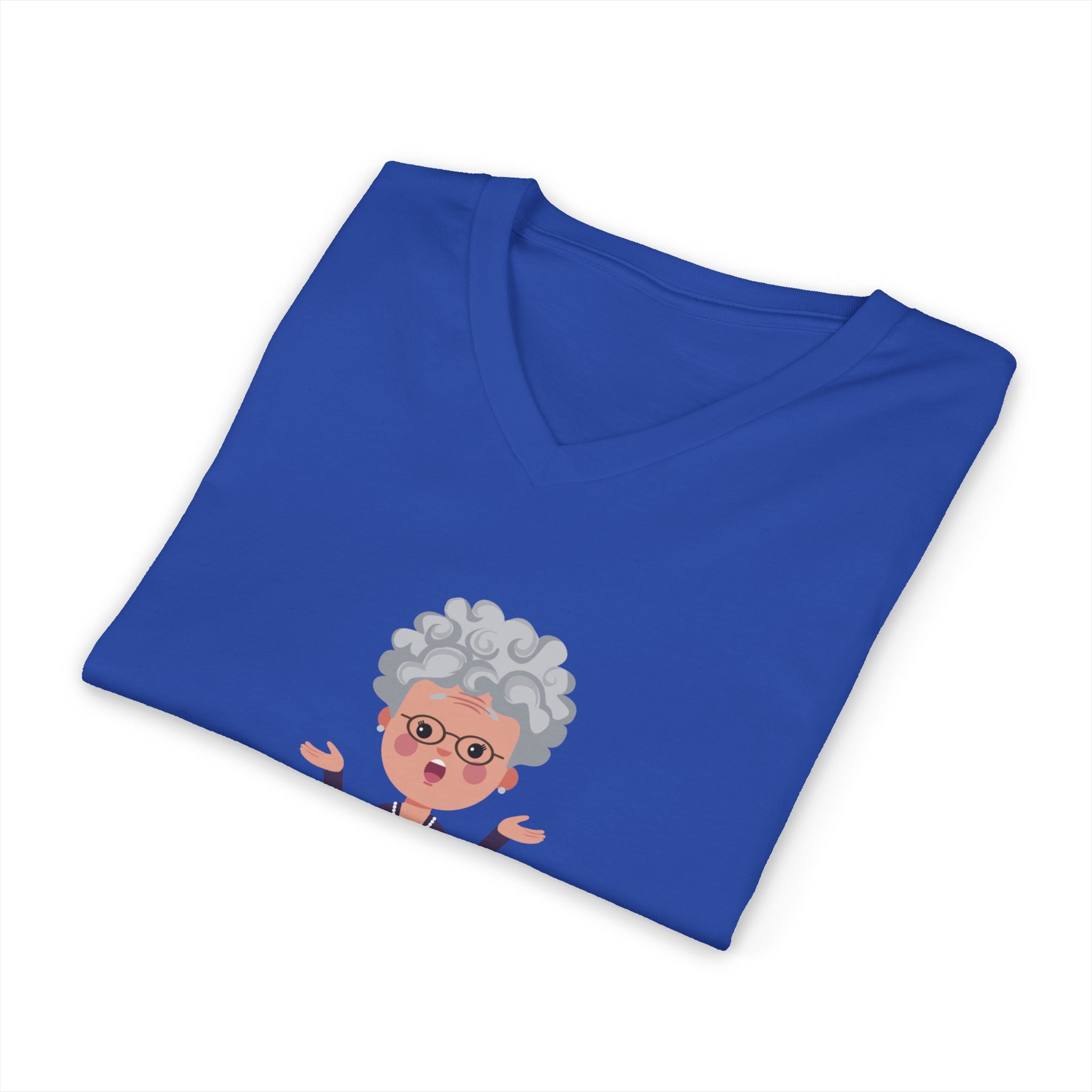 Funny Grandma V-Neck T-Shirt