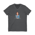 Funny Female V-Neck T-Shirt