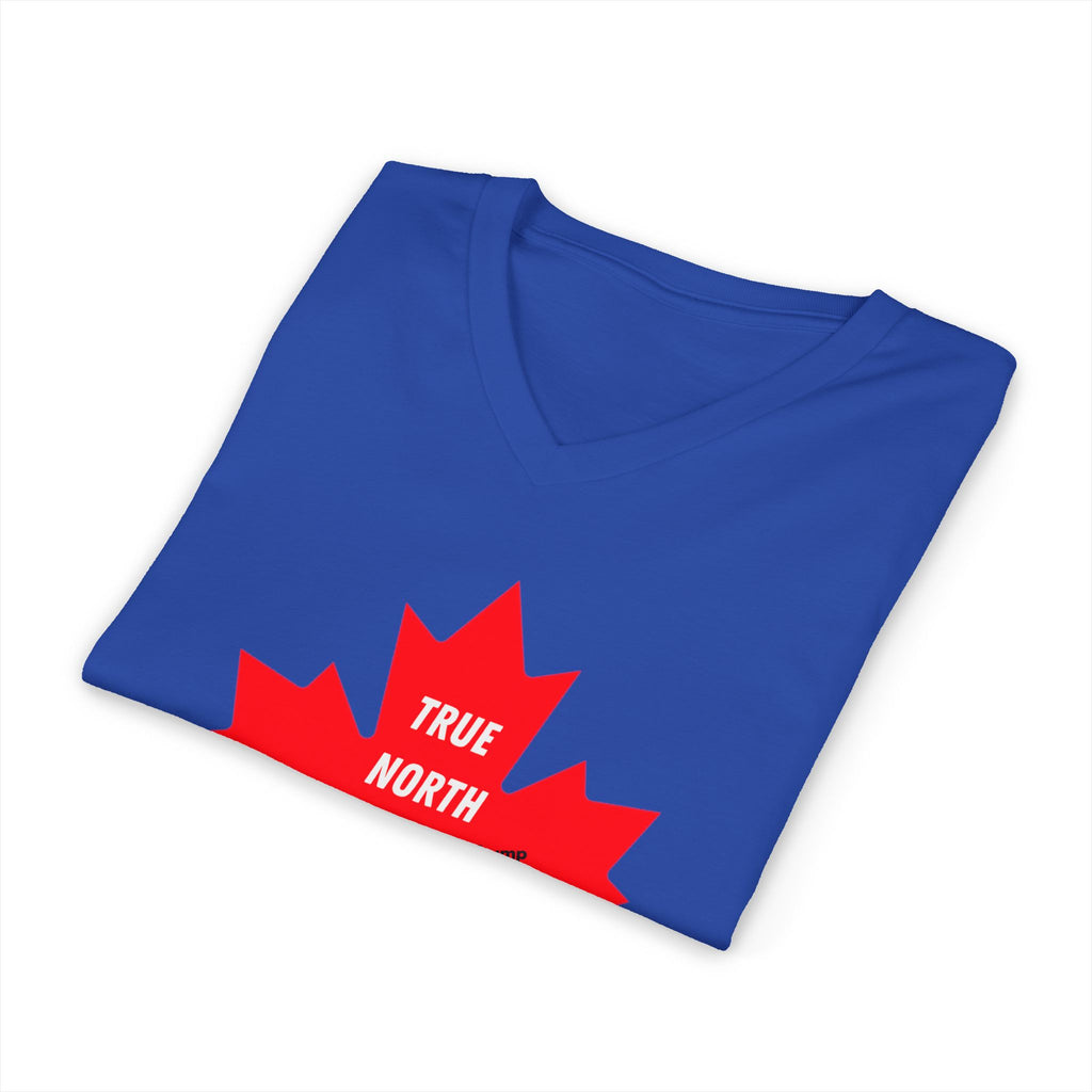 Canada True North Strong and Free Anti Trump V-Neck T-Shirt
