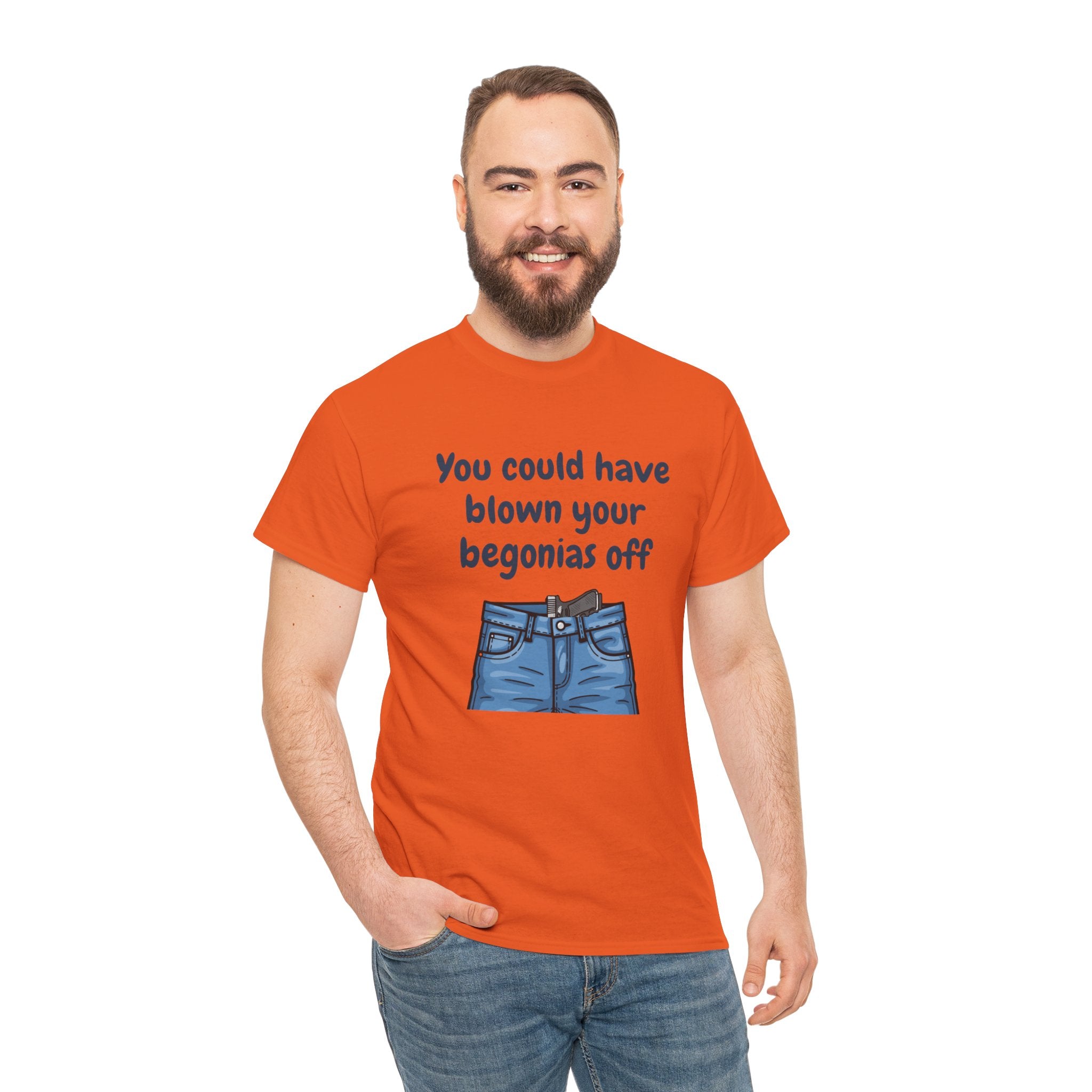 Chief Bradley Taylor You Could Have Blown Your Begonias Off T‑Shirt