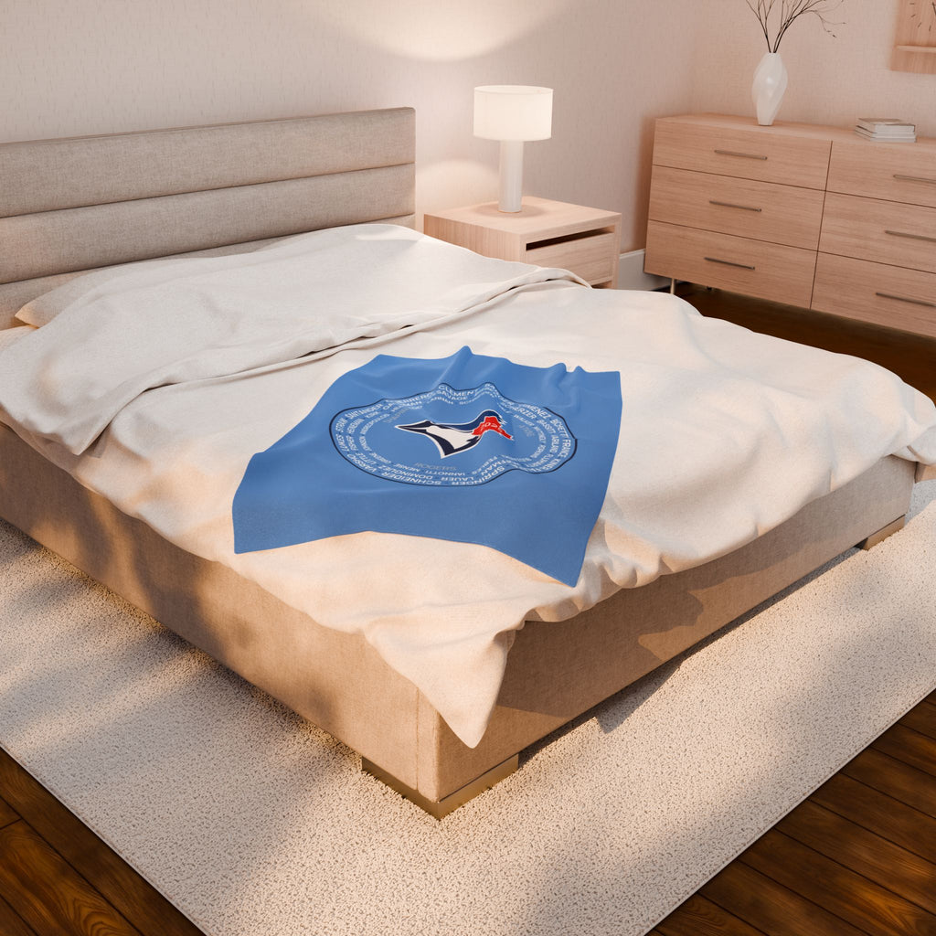 2025 Toronto Blue Jays Post-Season Roster Plush Blanket