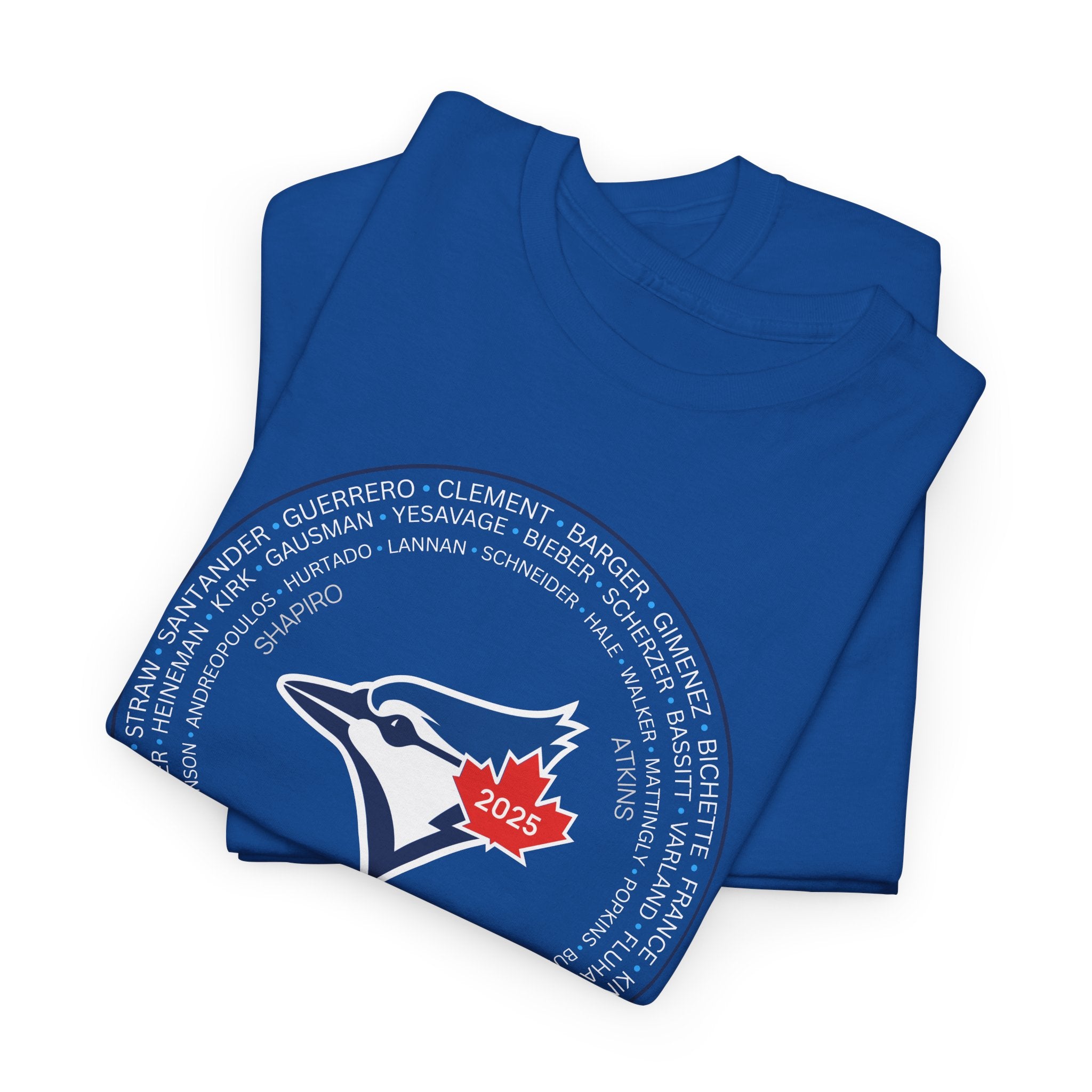 2025 Toronto Blue Jays Post-Season Roster Tee