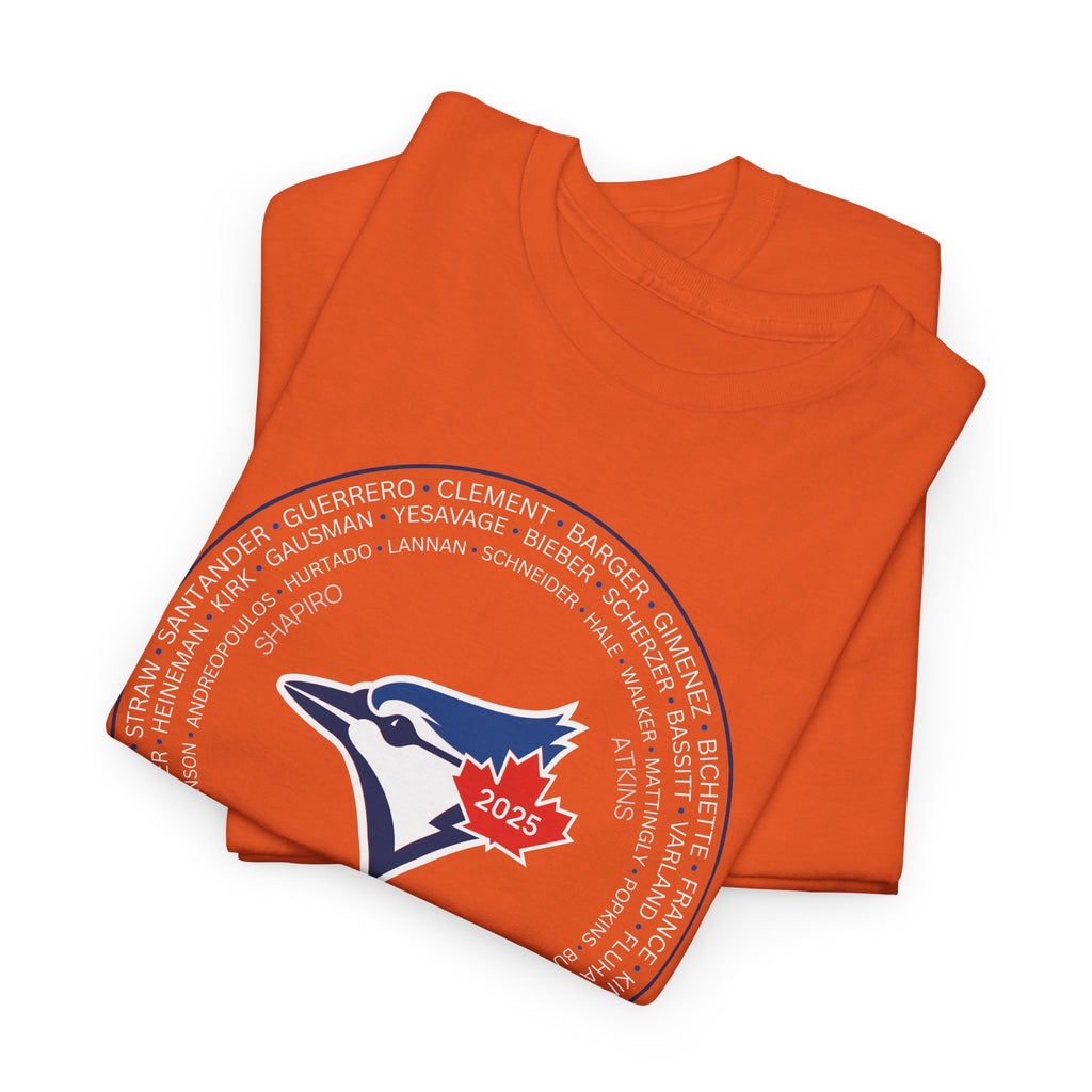 2025 Toronto Blue Jays Post-Season Roster Tee