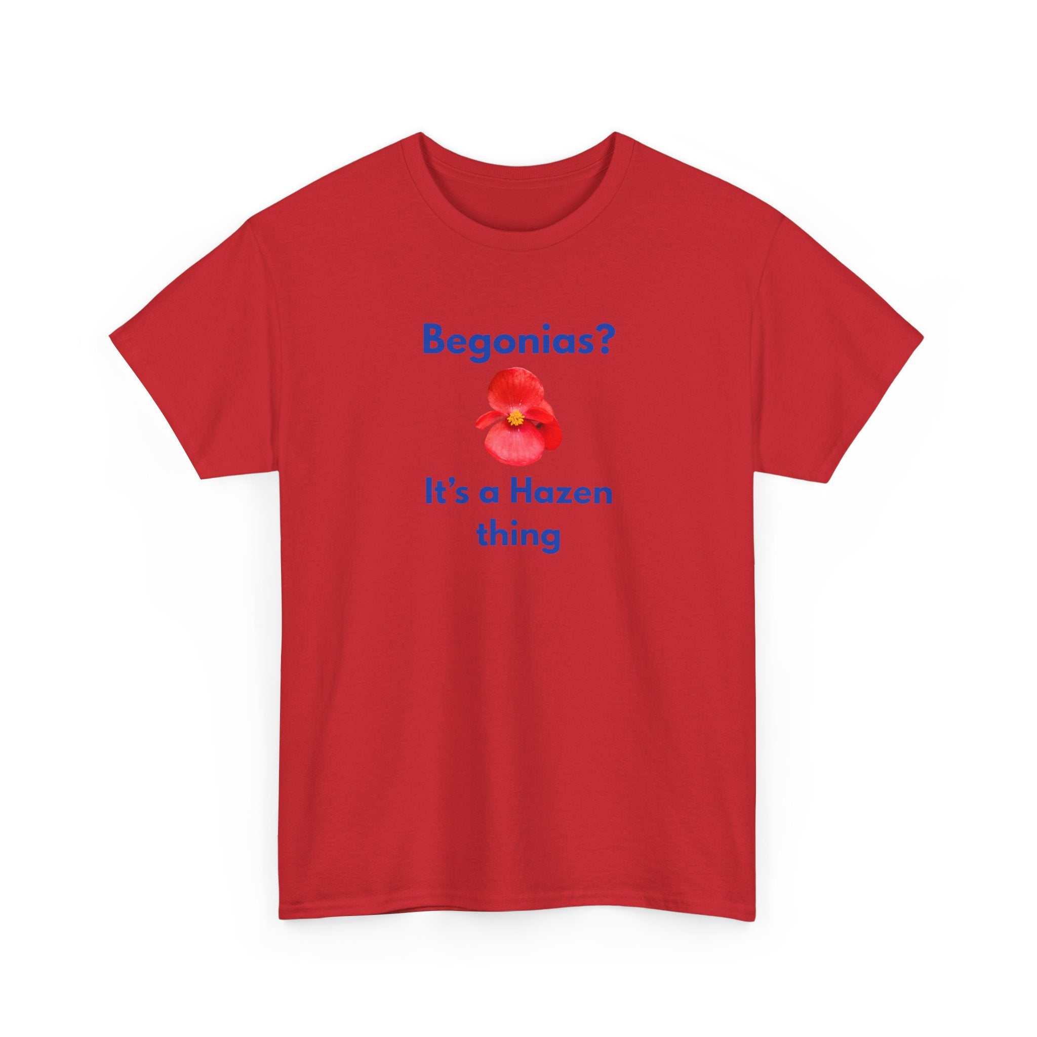 Chief Bradley Taylor Begonias? Front/Back T‑Shirt