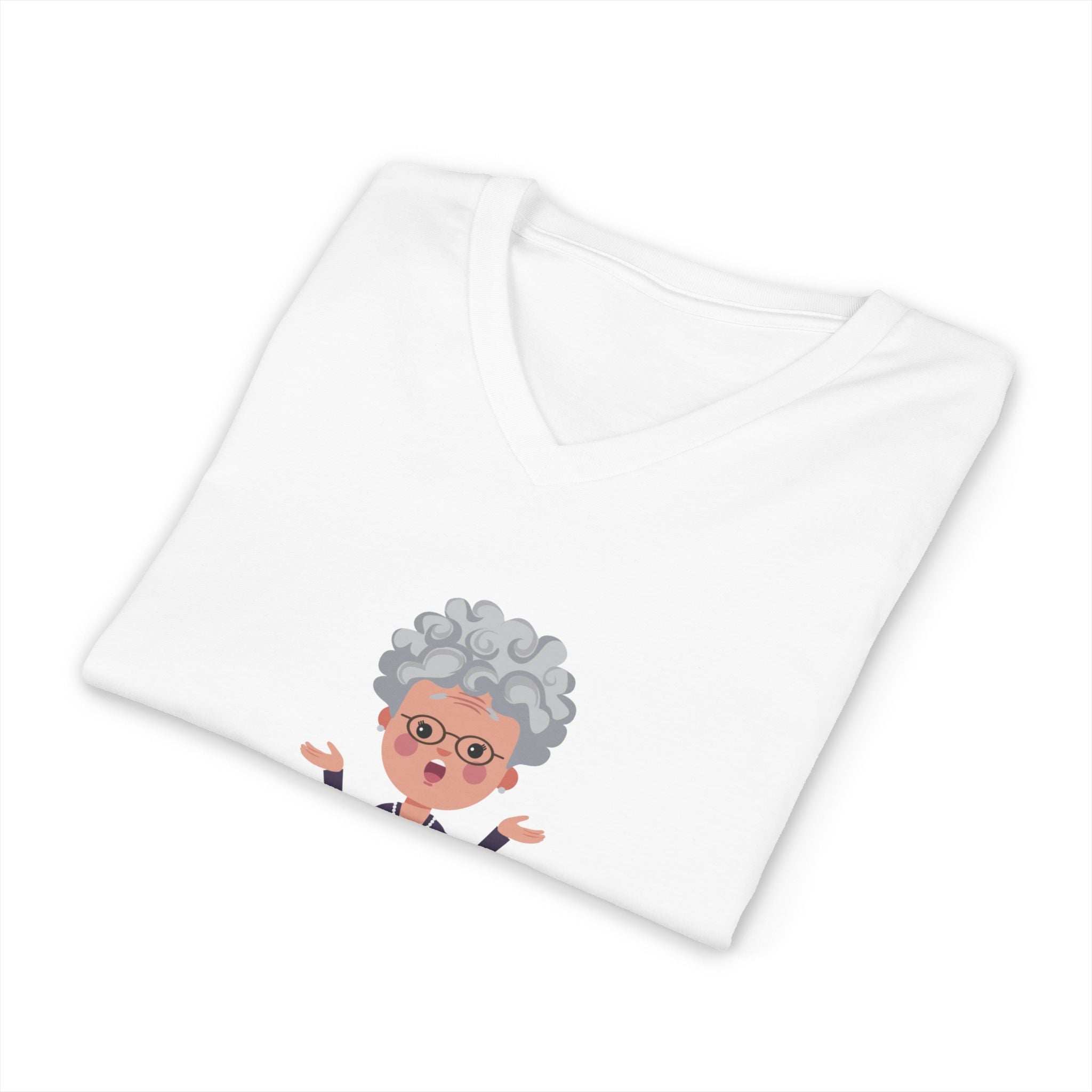 Funny Grandma V-Neck T-Shirt