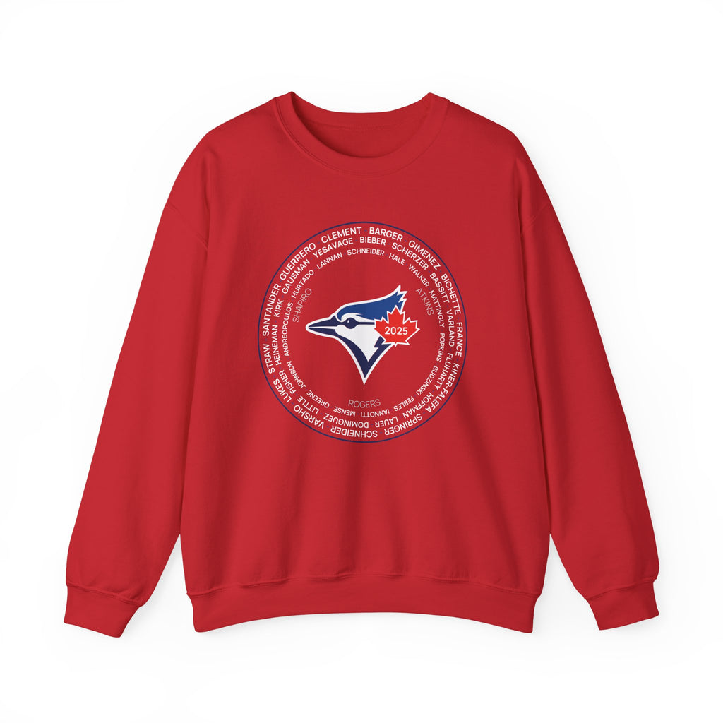 2025 Blue Jays Post Season Roster Sweatshirt