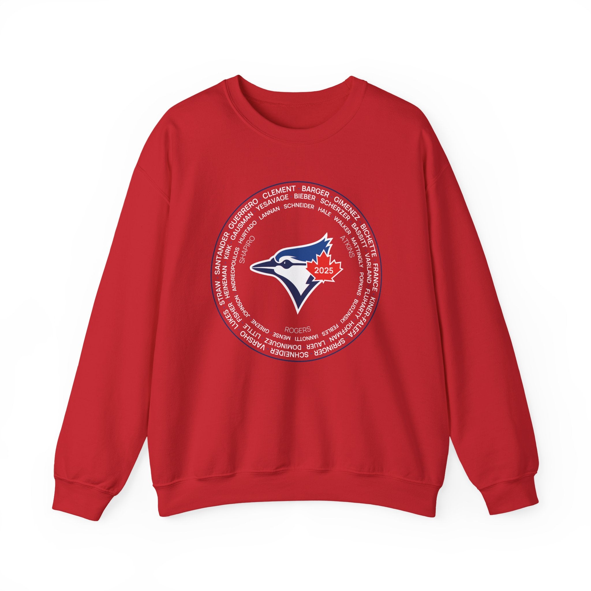 2025 Blue Jays Post Season Roster Sweatshirt