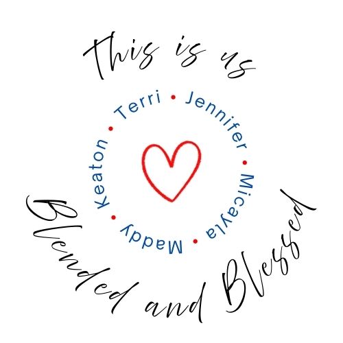 Blended & Blessed - Personalized on Canvas