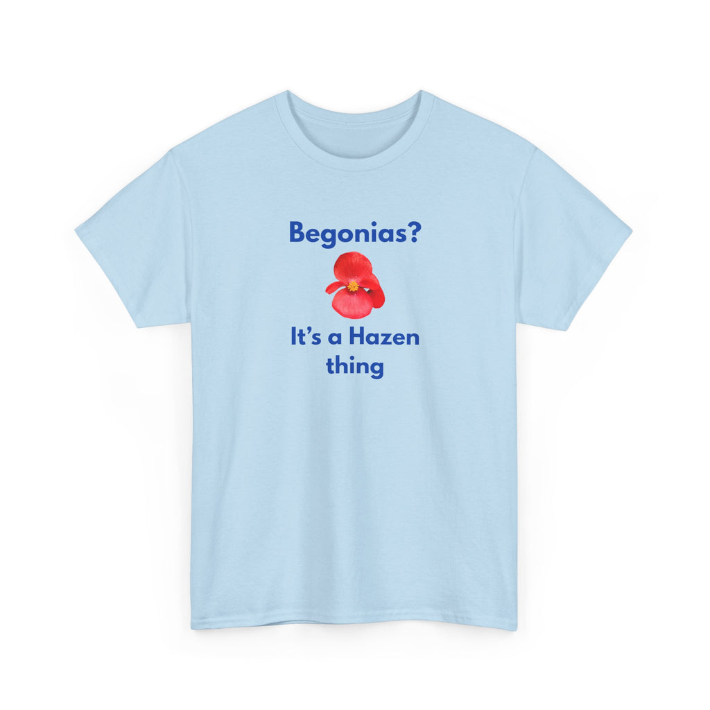 Chief Bradley Taylor Begonias? Front/Back T‑Shirt