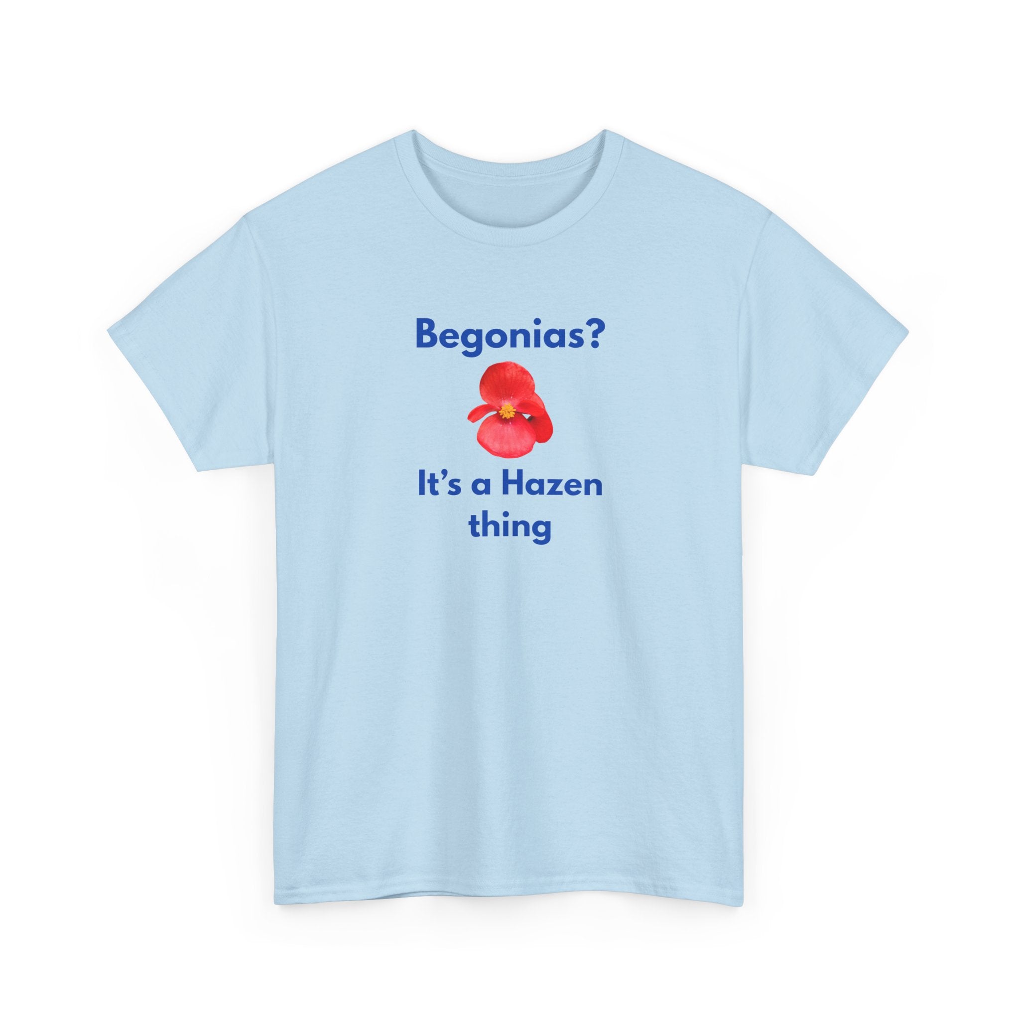 Chief Bradley Taylor Begonias? Front/Back T‑Shirt