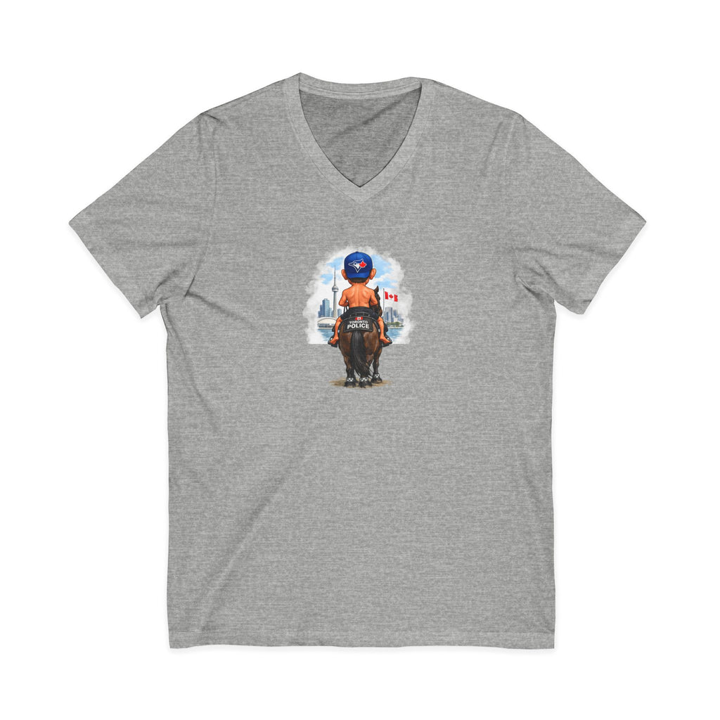 Toronto Blue Jays George Springer Celebration V-Neck T-Shirt