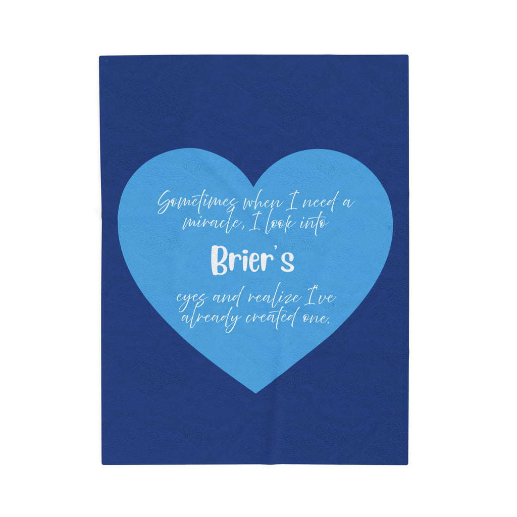 Personalized Miracle Plush Blanket