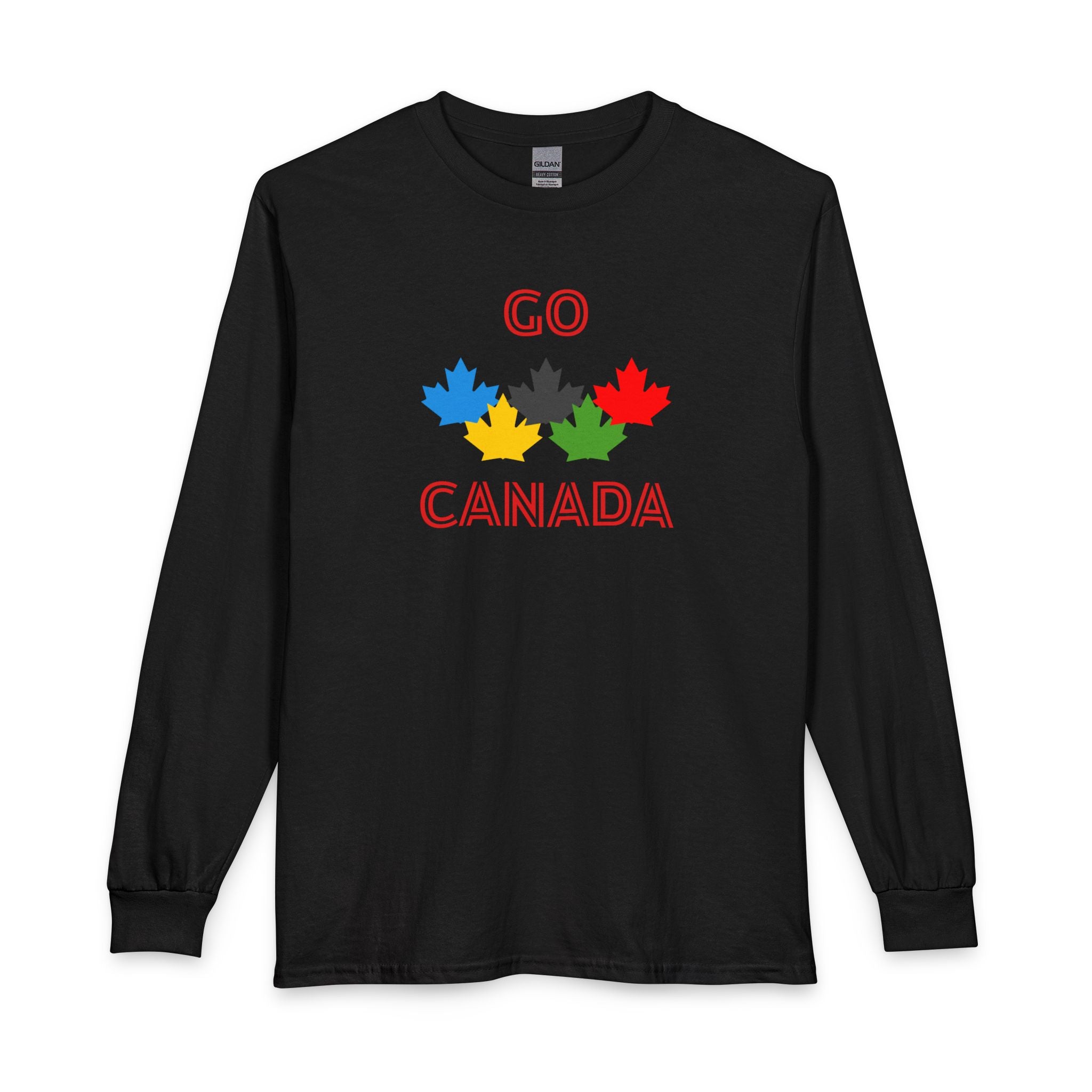 Canada Rings Long Sleeve T-Shirt