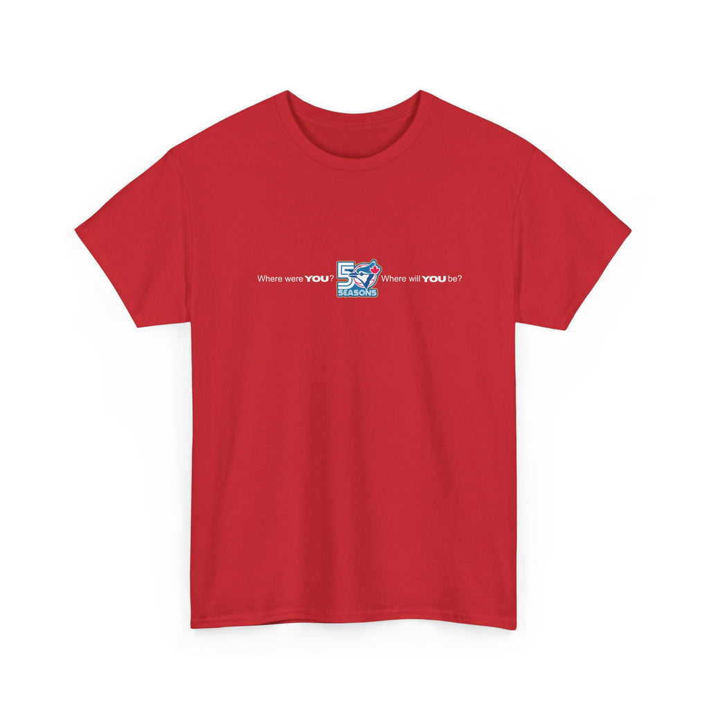 Toronto Blue Jays 50 Seasons T-Shirt