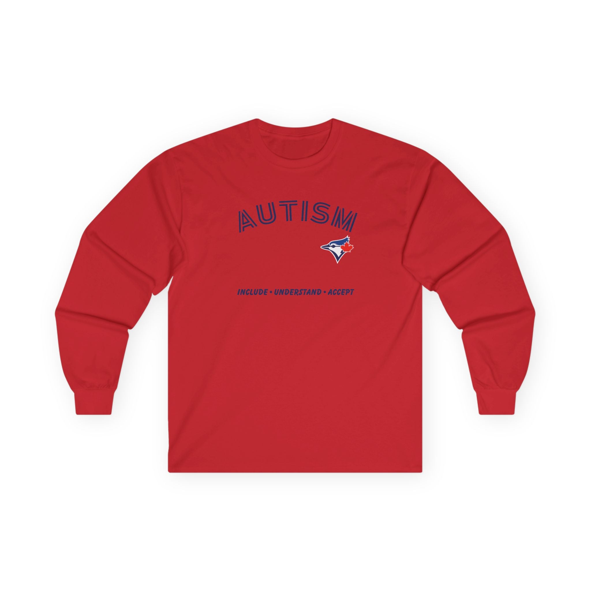Toronto Blue Jays Autism Awareness Long Sleeve T-Shirt