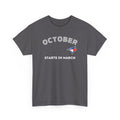 Toronto Blue Jays Arched October Starts in March T-Shirt